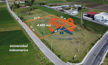 Terreno de Venta en Latacunga