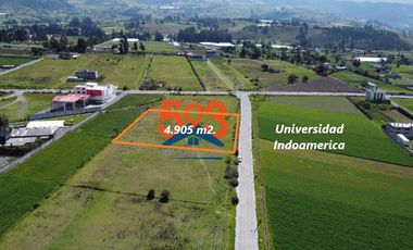 Terreno de Venta en Latacunga