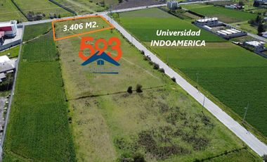 Terreno de Venta en Latacunga