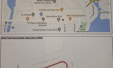 Dijual Rumah HGB di Jl Pantai Mutiara By Rumah Chinida (Ag)
