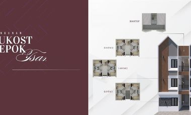 JUAL Kosan Margonda (6 KAMAR) Dekat (Kampus UI dan Gunadarma) Kost H.M.Tohir Depok