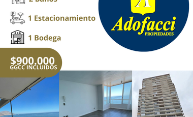Departamento Llacolén Edificio Gran Pacífico
