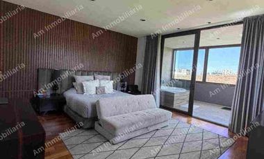Hermosa casa amueblada en renta en privada Club de Golf La Loma, San Luis Potosí.