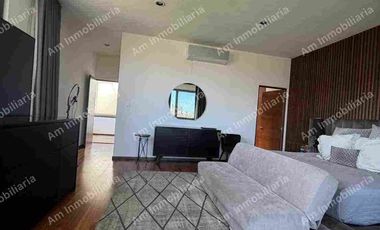 Hermosa casa amueblada en renta en privada Club de Golf La Loma, San Luis Potosí.