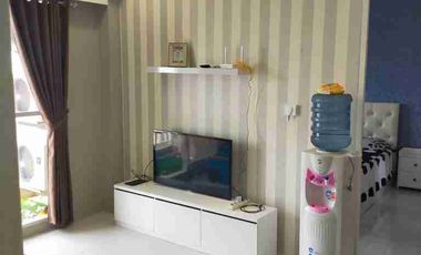 disewakan apartemen puncak dharmahusada tower A lt 32 full furnish mewah  luas 56