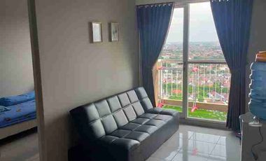 disewakan apartemen puncak dharmahusada tower A lt 32 full furnish mewah  luas 56