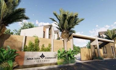 DIJUAL RUMAH-ARKATAMAA Town House, 2 Lt, Siap Huni, Semi Furnished, Bebas Banjir, bisa KPR