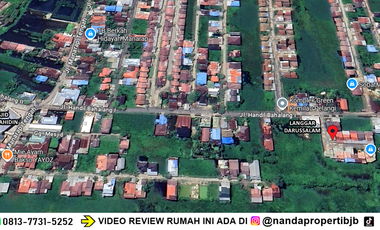 rumah type 80/135m2 HOOK di pondok Bahalang Manarap