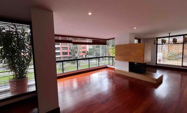 SE ARRIENDA APARTAMENTO EN CHICO RESERVADO CON BALCON Y TERRAZA