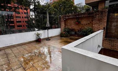 SE ARRIENDA APARTAMENTO EN CHICO RESERVADO CON BALCON Y TERRAZA