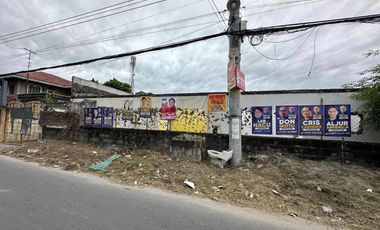 PRIME CORNER LOT FOR SALE IN MALABANIAS, ANGELES CITY! near VFW Restaurant.