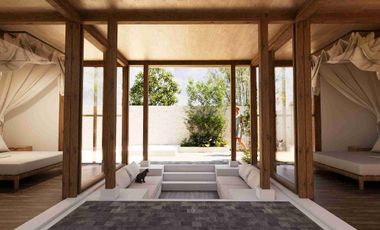 lavana villa wooden teak mix modern style