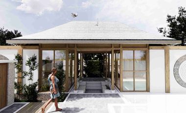 lavana villa wooden teak mix modern style