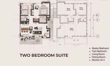 Apartment Unit 2 Bedroom, di Nusa Dua, Leasehold.