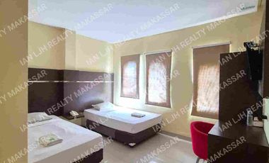 HOTEL SIAP PAKAI PERINTIS MAKASSAR. 7 LANTAI. ADA ROOFTOP. BALLROOM & LIFT.