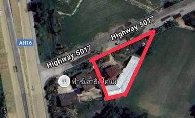Two-story detached house, 247 sq.w., near Big C Sukhothai, Singha Wat Road, Highway 5017, Kongkrailas, Sukhothai.