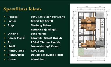 JUAL RUMAH KOST DEKAT KAMPUS UNESA