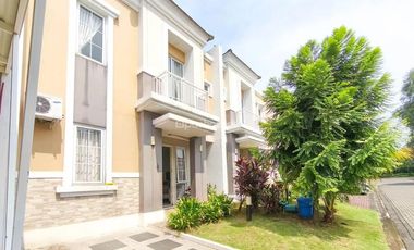 DIJUAL RUMAH CANTIK 2 LANTAI SIAP HUNI DI CLUSTER SAVIA BSD CITY (ENB271)