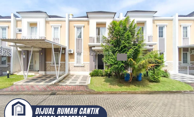 DIJUAL RUMAH CANTIK 2 LANTAI SIAP HUNI DI CLUSTER SAVIA BSD CITY (ENB271)