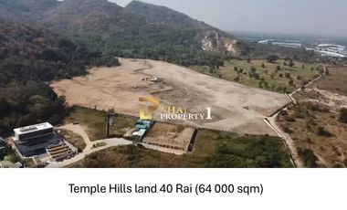 Spacious 40-Rai Land Plot Prime Location in Hua Hin  – Perfect for Residential Development - Minutes From Hua Hin Beach