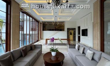 Prestigious Tropical Modern Mansion for Sale in Kemang Dalam