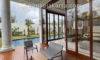 Prestigious Tropical Modern Mansion for Sale in Kemang Dalam