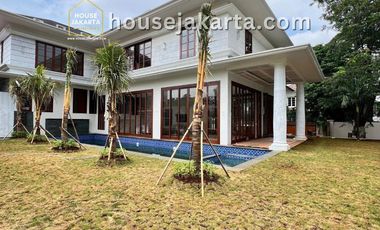 Prestigious Tropical Modern Mansion for Sale in Kemang Dalam