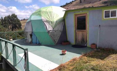 VENDO 4 HECTÁREAS CON CASA Y UN GLANPIN A PUERTA CERRADA