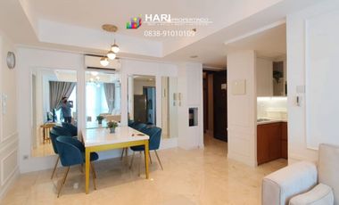 FOR RENT Apartment Bellagio Residence Mega Kuningan 3BR - Renovated Furnished Close to One Satrio LRT MRT Busway