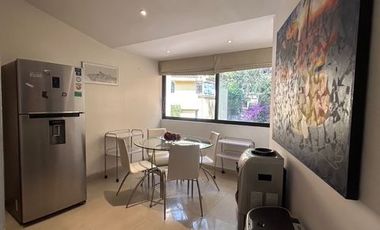 RENTA DEPARTAMENTO AMUEBLADO DE 1 HABITACIÓN COL TETELPAN ALVARO OBREGON