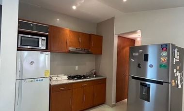 RENTA DEPARTAMENTO AMUEBLADO DE 1 HABITACIÓN COL TETELPAN ALVARO OBREGON