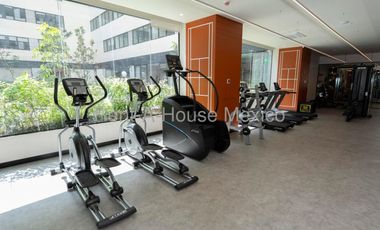 Loft con balcón en renta sin muebles San Rafael Cuauhtémoc Ciudad de México 262237MTZP