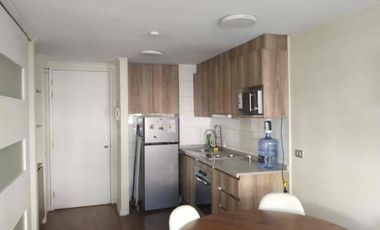 Arriendo Departamento 1 Dormitorio, Semi-Amoblado Metro Republica