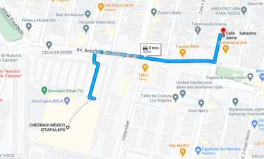 Casa en Venta en U H Vicente Guerrero Iztapalapa CDMX