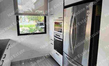 Renta casa de 1 nivel,ubicada en Residencial Río by Cumbres Cancún. 3 recámaras, Amenidades, casa Club, seguridad 24 horas.