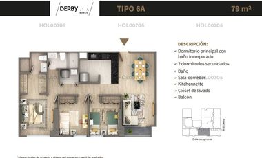 Departamentos de estreno Av. El Derby - cerca al Jockey Plaza
