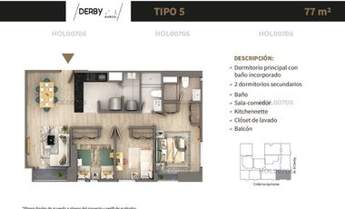 Departamentos de estreno Av. El Derby - cerca al Jockey Plaza