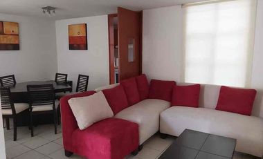 casa en renta amueblada a una cuadra de forjadores y calzada Zavaleta