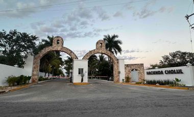 terreno en venta en privada en zona crecimiento tixcuytun paseos norte cholul yucatan