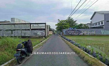 Tanah Strategis 100meter Dari JL. Godean km 1 Dekat Tugu Jogja, Malioboro