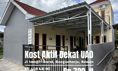 jual Kost 6 kamar dekat UAD, ATEKA jl Imogiri barat