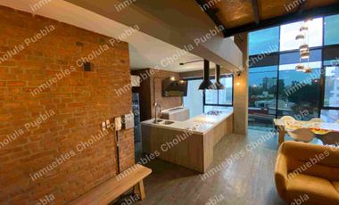 Penthouse de lujo, de 3 niveles, Terraza privada, estilo neoyorquino, departamento de lujo atrás de Walmart Express Zavaleta.