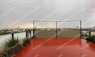 Penthouse de lujo, de 3 niveles, Terraza privada, estilo neoyorquino, departamento de lujo atrás de Walmart Express Zavaleta.