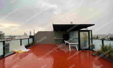 Penthouse de lujo, de 3 niveles, Terraza privada, estilo neoyorquino, departamento de lujo atrás de Walmart Express Zavaleta.