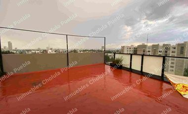 Penthouse de lujo, de 3 niveles, Terraza privada, estilo neoyorquino, departamento de lujo atrás de Walmart Express Zavaleta.