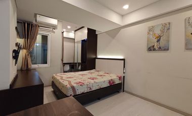 Akses ke Tol Sewa Studio Furnished Bagus di Metro Park Residences Fasilitas Kolam Renang, Gym Dekat ke RS Siloam, Central Park Mall, Taman Anggrek