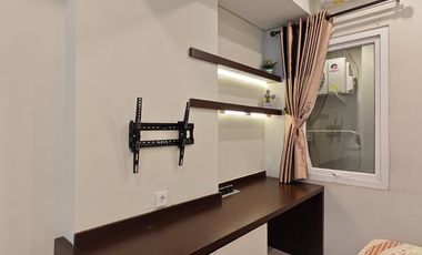 Akses ke Tol Sewa Studio Furnished Bagus di Metro Park Residences Fasilitas Kolam Renang, Gym Dekat ke RS Siloam, Central Park Mall, Taman Anggrek