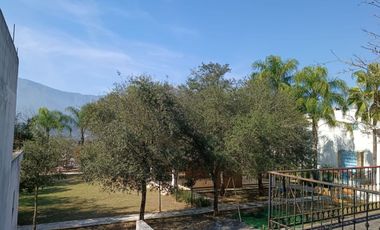 VILLA QUINTA EN VENTA EN SANTIAGO NUEVO LEON, COL VIENTO LIBRE, ZONA LOS RODRIGUEZ, SE OFRECE ESQUEMA DIRECTO DE ANTICIPO Y PLAZOS