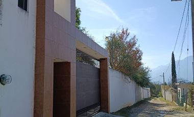 VILLA QUINTA EN VENTA EN SANTIAGO NUEVO LEON, COL VIENTO LIBRE, ZONA LOS RODRIGUEZ, SE OFRECE ESQUEMA DIRECTO DE ANTICIPO Y PLAZOS