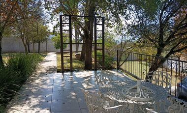 VILLA QUINTA EN VENTA EN SANTIAGO NUEVO LEON, COL VIENTO LIBRE, ZONA LOS RODRIGUEZ, SE OFRECE ESQUEMA DIRECTO DE ANTICIPO Y PLAZOS